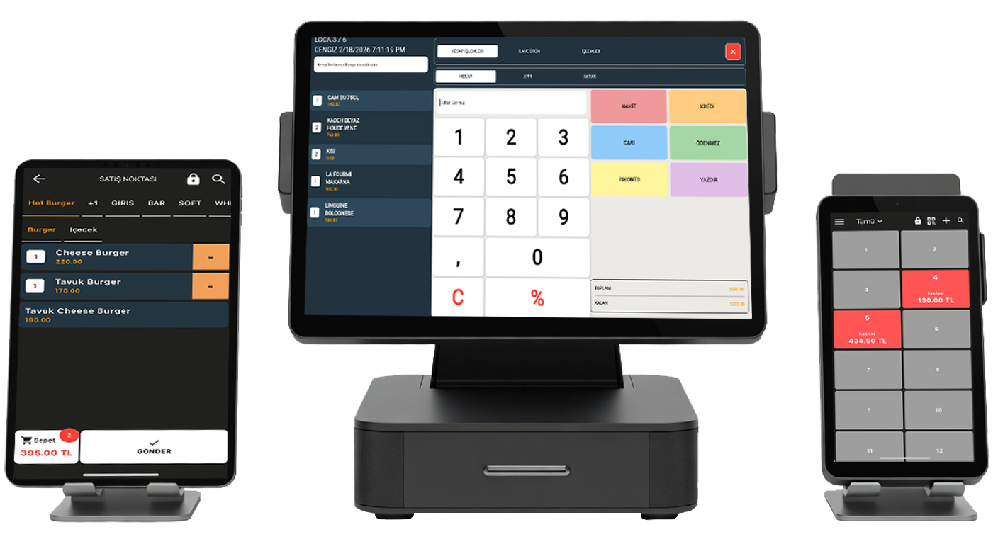 Posfora arayüz (örnek görsel)